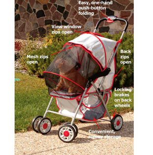 Delux Cat Stroller